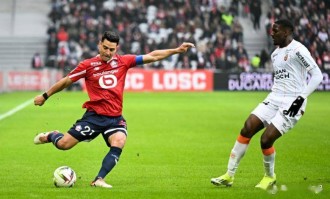 法甲：里尔对战尼斯，里尔53分排第三要争欧冠，尼斯28分排第十五得保级，比分预测