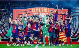 西甲已经大结局了，巴萨一脚踩碎皇马最后的幻想，领先优势难以撼动，冠军已成定局